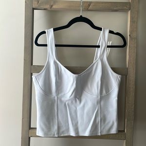 Abercrombie & Fitch White Tank